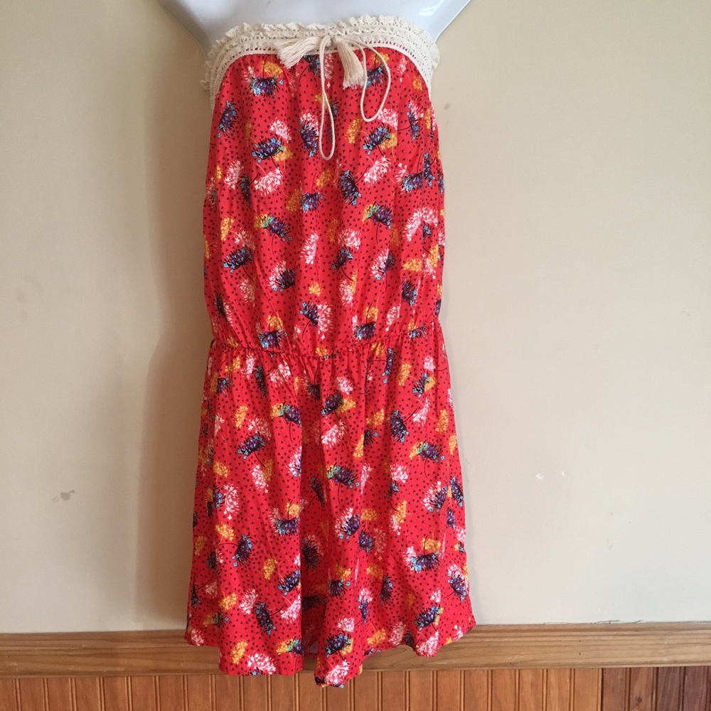 Janette Plus Strapless Romper 1X NWT